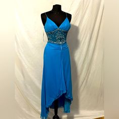 It Is An Exquisite Ocean Blue Glam Girl Dress. Size 2 In Great Condition. Glam Girl, Mermaid Fashion, Ocean Blue, Girl Dress, Blue Ocean, Special Occasion, Girls Dresses, Color Blue, Mermaid