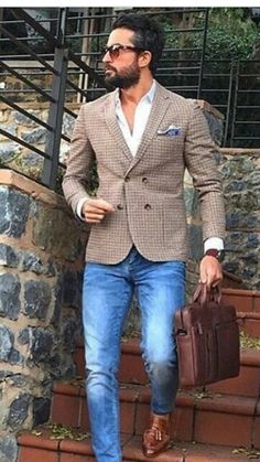 Herren Style, Blazer Outfits, 가을 패션