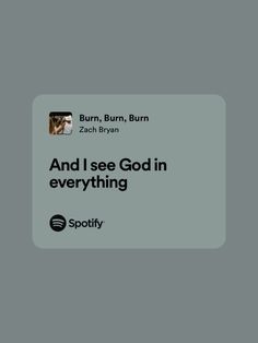 the cover of and i see god in everything by burn, burnn & burnn