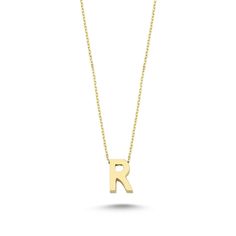 PRICES MAY VARY. 【𝗧𝗥𝗘𝗔𝗧 𝗬𝗢𝗨𝗥𝗦𝗘𝗟𝗙】The letter R necklace is made with 14k yellow gold perfect craftsmanship. If you are looking for a dainty gold gift for your loved ones, we are happy to be a part of your special moments. 【𝗢𝗨𝗥 𝗤𝗨𝗔𝗟𝗜𝗧𝗬】All unique solid gold products are lead-free, nickel free and hypoallergenic. 14 karat gold pendants can use every time thanks to they will not discolor. 【%𝟭𝟬𝟬 𝗚𝗨𝗔𝗥𝗔𝗡𝗧𝗘𝗘𝗗】The real gold necklaces offer a full setting . And our soli Letter R Necklace, R Necklace, Real Gold Necklace, Gold Initial Necklace, Gold Letter Necklace, Gold Pendants, Name Necklaces, Initial Necklace Gold, 14k Gold Necklace