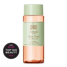 The Pixi Glow Toni 100ml miracle working toner helps brighten the complexion resulting in a healthier glow Pixi Skintreats, Pixi Glow Tonic, Skin Tonic, Glow Tonic, Pixi Beauty, Exfoliating Toner, Alcohol Free Toner, Beauty Products Drugstore, How To Exfoliate Skin