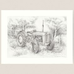 Lightly textured 100% cotton paper. Gallery quality vibrant prints with white border for easy framing. Multiple standard sizes offered. Additional sizes are available. Tractor Drawing, Massey Ferguson 35, Massey Ferguson, Vibrant Prints, Drawing Art, Cotton Paper, White Border, Tractor, Art Drawings