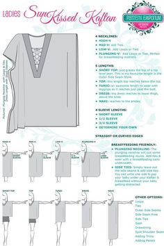 the sewing pattern for ladies's blouses is shown in this page, with instructions to