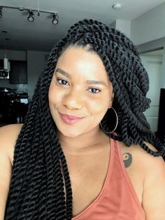 Explore the top Natural Hair styles of 2024. Embrace your unique curls and texture with these inspiring and beautiful looks. Braids By Yourself, Twisted Hair, Crochet Box Braids, Crochet Braid Styles, French Braid Hairstyles, Micro Braids, Braided Hairstyles For Black Women