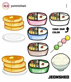 the instructions for how to make sushi with different ingredients and toppings on it