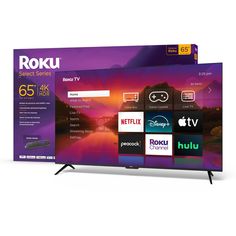 the roku 55 inch smart tv with remote controls