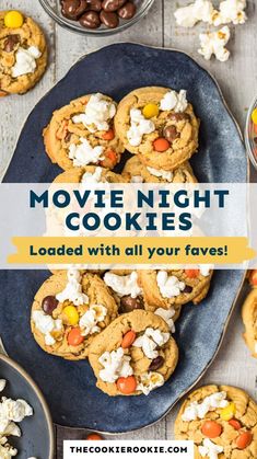 movie night cookies loaded with all your favorite treats