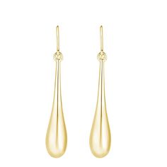 14K Yellow Gold Polished Teardrop Earrings The teardrop's elegantly elongated shape takes the spotlight in this earring, a jewelry-box classic. Stamped 14K; yellow gold; 1.20 grams Pierced with Euro wires Elegant Pierced Teardrop Earrings, Luxury Pear-shaped Teardrop Earrings For Formal Occasions, Luxury Long Drop Linear Earrings For Formal Occasions, Elegant Pierced Teardrop Pendant, Elegant Linear Drop Earrings With Polished Finish, Modern Pierced Teardrop Earrings For Formal Events, Elegant Gold Teardrop Pendant Earrings, Modern Teardrop Yellow Gold Linear Earrings, Elegant Pierced Teardrop Pendant Earrings