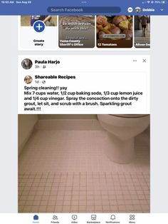 an image of a facebook page with pictures on it