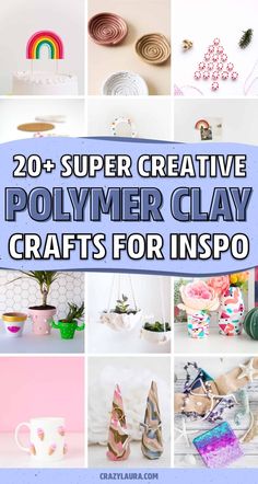 20 super creative polymer clay crafts for inspo