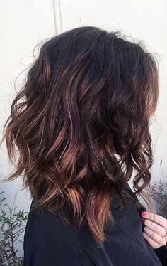 layered brunette lob hair ideas for women Hair Color And Cut, Fall Hair Color, Pretty Hair, Hair Stuff, Brunette Hair Color