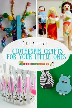 there are many crafts for little ones to make