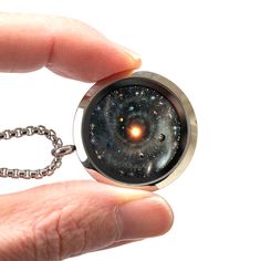 Universe Necklace - science jewelry for astronomers Alpha Centauri, Math Jewelry, Oort Cloud, Space Jewelry, Glass Locket, Milky Way Galaxy, Jewelry Tattoo, Carl Sagan, Magical Jewelry