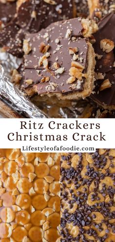 christmas cracker recipe with chocolate and nuts