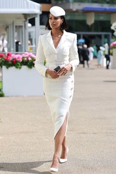 Royal Ascot 2023 - Thursday Sabrina Elba Style, Sabrina Elba, Louis Vuitton Fashion Show, Ascot Dresses, Ascot Ladies Day, Summer Formal Dresses, Menswear Runway