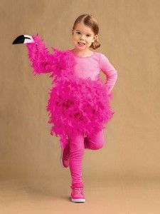 51 easy Halloween costumes for kids Carnaval Kids, Flamingo Costume, Diy Tutu, Costumes For Teens