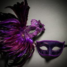 This Set Of Couple Masks For Him & Her Is A Great Costume Accessories For Halloween, Masquerade Ball, Venetian Costume, Wedding, Prom Party, And Any Mask Event The 2 Masks Are Perfectly Paired And Matched With Each Other For A Costume Set Of Masquerade For Couple The Masks Are Designed With The Most Popular Venetian Styles To Become Eye-Catching Dress Up For You And Your Other Half Stand Out In The Party Usms-M6107pp-M8550pppp Halloween Masquerade Ball, Masquerade Ideas, Venetian Costume, Costume Wedding, Mystery Party, Black Couple, Halloween Masquerade, Masquerade Mask, Masquerade Ball