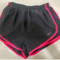 Super Comfy And Cute Nike Shorts. Very Stretchable And Never Used. Doesn’t Have Tags But Is In Great Condition Pink Nike Shorts With Elastic Waistband, Nike Pink Shorts With Elastic Waistband, Nike Pink Athletic Shorts For Workout, Cute Nike Shorts, Nike Spandex Shorts, Nike Tempo Shorts, Nike Spandex, Cute Nike, Nike Pro Spandex