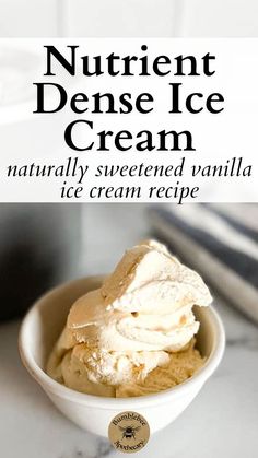 Craving a delicious yet healthy dessert? Try this nutrient-dense vanilla ice cream recipe! Made with raw honey, cultured cream, and pastured egg yolks, it’s a GAPS diet-friendly treat that’s full of beneficial nutrients. Dairy-free? No problem! There's an easy coconut milk alternative. Perfect for those following a wholesome, gut-healthy lifestyle. Learn how to make this creamy, naturally sweetened ice cream in under an hour. Pin now for a guilt-free dessert idea the whole family will love!