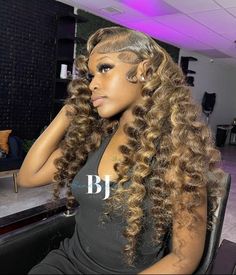 Loose Deep Wave, Frontal Wig Hairstyles, Frontal Hairstyles, Deep Wave Hairstyles, Lace Front Human Hair Wigs, Hot Hair Styles, Hair Ponytail Styles