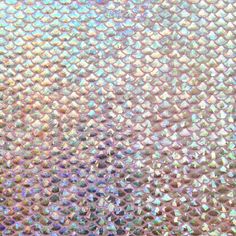 "This mermaid fishscale is in a league of its own with the intricate patterns of dots lining the outer lines of the fishscale. This could be used to make an excellent costume for cosplay, a luxurious swimsuit, or maybe your creating a dress for a doll of yours. Whatever your making whether its crafting or an item to wear, the quality of the fabric & the shine of the fabric add an additional visual that is unmatched when viewed with the natural eye. This is a MUST-HAVE fabric words can't simp Fitted Iridescent Sequin Fabric With Glitter, Fabric Mermaid Tail, Glamorous Iridescent Sequin Fabric With Shimmer, Fitted Metallic Shimmer Sequin Fabric, Rh Decals, Mermaid Sequin Fabric, Murmuration Art, Apple Wallpapers, Mermaid Fabric