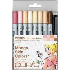 copic marker markers set of 6