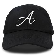 CUSTOM DESIGN - Initial Letter A Embroidered on front panel using Premium Stitched Threading NATURAL COTTON AND COMFORTABLE - Made with 100% Cotton , Soft on the Skin , Light Weight , Well Ventilated EASY TO ADJUST SIZING - Adult Womens , Adjustable 51 CM to 60 CM, fits Small , Medium , and Large ( S / M / L) PERFECT EVERYDAY HAT - Great for Personal Expression , Gifting , and Organization/Team Representation Available in: Beige, Black, Dark Green, Gold, Gray, Hot Pink, Kelly Green, Khaki, Laven Pink Kelly, Womens Baseball Cap, Letter A, Initial Letter, Custom Monogram, Initial Letters, Kelly Green, Green Gold, Personalized Custom