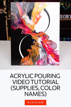 Win-win Fluid Art Idea! Super Contrast Black and White Combo in this new acrylic pouring tutorial. My new take on YIN YANG painting composition! This time, I'm going to create a stunning fluid painting design - an infinity pour painting with a flow using rings! I’m super excited to try this NEW Abstract art idea with such a minimalistic but striking color combo! Yin Yang Painting, Infinity Painting, Black White Abstract Art, Pouring Acrylic Paint, Painting Composition