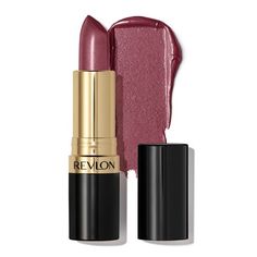 Trendy Lipstick, Revlon Super Lustrous Lipstick, Target Beauty, Lip Color Makeup, Revlon Super Lustrous, Lip Exfoliator, Purple Color Palettes, Beauty Studio, Lipstick Shades