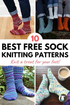 the best free sock knitting patterns to knit for your feet