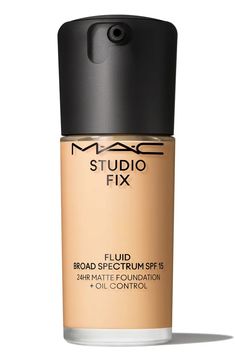 Discover great products at the best prices at Dealmoon. Studio Fix Fluid SPF 15 24HR Matte Foundation + Oil Control. Price:$44.00 at Nordstrom C Beauty, Mac Beauty Products, Charlotte Tilbury Matte Revolution, Mac Studio Fix, Car Buying Tips, Studio Fix, Feminine Care, Matte Foundation, Beauty Clothes