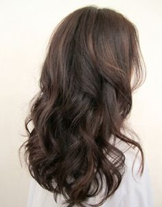 i wish my perm would turn out like this Long Perm, Types Of Perms, Hair Perms, Korean Haircut, Air Dry Hair, Short Wavy Hair