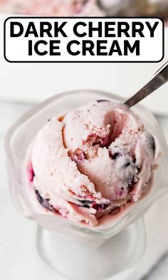 a bowl filled with ice cream on top of a table