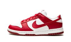 Dunks Red, Nike Dunk Low University Red, Nike Low Dunk, Nike Dunk Low Next Nature, White Gym, High Heel Rain Boots, Red Nike, Shoe Boot Sandals, Basketball Sneakers