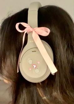 cute cream sony headphones bows coquette style aesthetic molang bunny heart stickers Overhead Headphones, Headphone Decoration, Pink Headphones, Sony Electronics, Cute Headphones, Sony Headphones, Headphone Accessories, Coquette Pink, Headphone With Mic