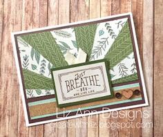 a close up of a greeting card on a wooden surface with the words, god's breath and live life