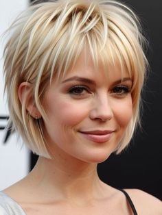 Pelo Bob Ondulado, Hair Dye Color Ideas, Choppy Bob Hairstyles For Fine Hair, Short Shag Haircuts, Short Shag Hairstyles, Shag Haircuts, Short Shag, Hairstyles And Haircuts