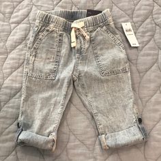 Baby Gap Jeans Light Wash Gap Denim Bottoms In Medium Wash, Gap Light Wash Denim Bottoms, Gap Washed Cotton Bottoms, Gap Cotton Denim Blue Jeans, Gap Dark Wash Five-pocket Bottoms, Toddler Jeans, Baby Jeans, Baby Gap, Gap Jeans