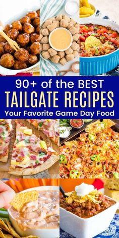 the best tailgate recipes for your favorite game day food