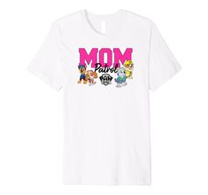 PRICES MAY VARY. PAW Patrol Mom Patrol is 100% authentic, officially licensed PAW Patrol merchandise! (NICK10292MTD) PAW Patrol is an animated children's television series produced for Nickelodeon. The series focuses on a boy named Ryder and a crew of search and rescue dogs as they work together to protect the shoreside community of Adventure Bay and surrounding areas. This premium t-shirt is made of lightweight fine jersey fabric Fit: Men’s fit runs small, size up for a looser fit. Women’s fit Search And Rescue Dogs, Fit Men, Rescue Dogs, Paw Patrol, Nickelodeon, Jersey Fabric, Branded T Shirts, Heather Grey, Solid Colors