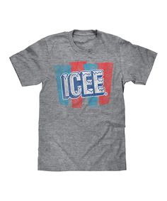 This Graphite Snow 'Icee' Faded Logo Tee - Men's Regular by Trau & Loevner is perfect! #zulilyfinds Miller Lite Shirt, Drink Graphic, Blue Moon Beer, Frozen Drink, Mens Fade, Miller Lite, Logo Shirt, Graphic Tee Shirt, Beer Shirts