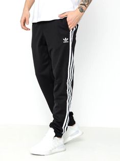 Adidas Logo Cotton Jogging Pants, Adidas Cotton Jogging Pants, Cotton Adidas Logo Pants For Jogging, Adidas Logo Cotton Sportswear Pants, Adidas Three Stripes Bottoms For Sports Events, Adidas Logo Sweatpants For Training, Adidas Streetwear Bottoms For Sports Season, Casual Sports Bottoms With Three Stripes, Casual Three Stripes Bottoms For Sports Events