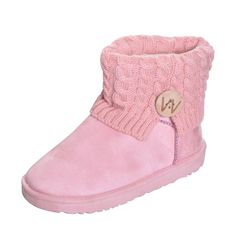 Women Fully Fur Lined Platform Booties Knitting Winter Snow Boots - CG185XNLQ76 - Women's Shoes, Outdoor, Snow Boots  #SnowBoots #Women's #Shoes # #Outdoor # #Snow #Boots Plus Size Boots, Heavy Duty Boots, Suede Dress Shoes, Black Snow Boots, Soft Boots, Flats For Women, Waterproof Snow Boots, Knit Boots, Warm Shoes