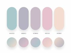 different shades of pastel nail polish on white background, with text that says how to choose the right shade for your manicure