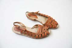 vintage leather sandals Vintage Leather Sandals, Vintage Closet, Strap Heels, Vintage Leather, Types Of Shoes, Leather Sandals, Boho Fashion, Sandals