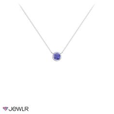 Simple and elegant, our bezel-set gemstone pendant adds a little sparkle to your everyday. This beautiful necklace features your choice of a 3mm, 4mm, or 5mm round simulated or genuine gemstone. Available in a variety of lengths, customize this necklace in sterling silver, white, yellow, or rose gold. Minimal Pendant, Fall Fashion Coats, Beautiful Necklace, Wedding Necklace, Bezel Setting, Gemstone Pendant, Or Rose, Beautiful Necklaces, Blue Sapphire