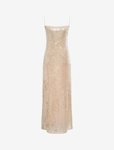 Show-stopping maxi crafted from cascading sequins that catch the light as you move. Also available as a mini dress. Slip Maxi Dress, Vintage Slip, Vintage Slips, Backless Maxi Dresses, Vintage Maxi Dress, Evening Dresses Elegant, Evening Party Dress, Sleeveless Maxi Dress, Party Dresses For Women