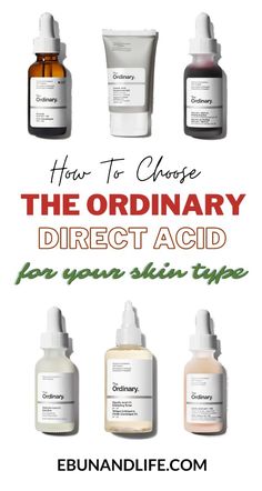 If you're not sure which of The Ordinary Direct Acids to use in your skincare routine, I've broken them down and explained each of them. The Ordinary Granactive Retinoid 2%, The Ordinary Salicylic Acid 2% Anhydrous Solution, The Ordinary 100% Plant-derived Squalane