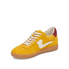 PRICES MAY VARY. Lace up sneaker Notice Rubber sole not_water_resistant Flat Yellow Sneakers, Vintage Sneakers, Crowd Pleaser, Vintage Vibe, Vintage Vibes, Tennis Shoes, Womens Sneakers, Mustard, Water Resistant