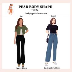 Petite Pear Shape Outfits, Pear Body Shape Fashion, Pear Shaped Girls, Pear Body Shape Outfits, Pear Shape Fashion, Pear Shaped Outfits, Pear Shaped Women, Rectangle Body Shape, Pear Body